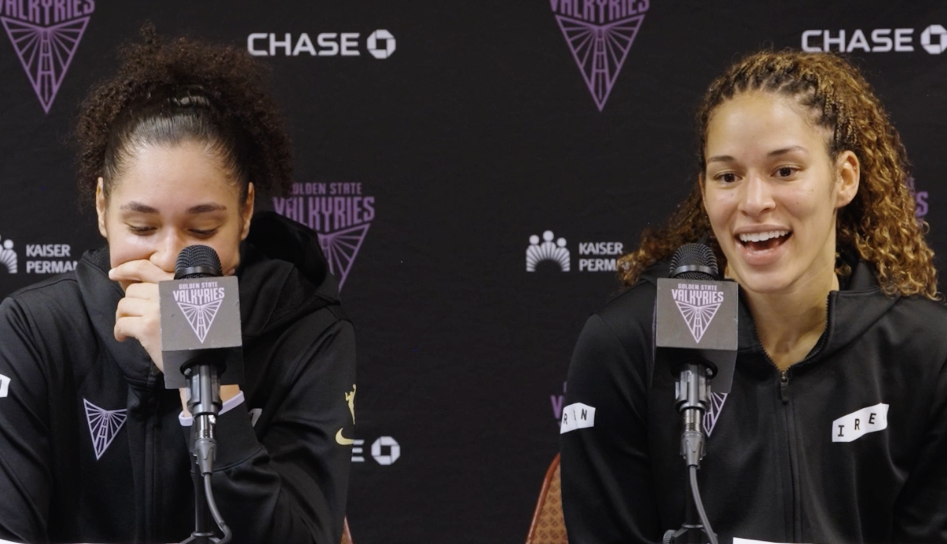 Veronica Burton and Janelle Salaün Postgame Press Conference | 7/10/26
